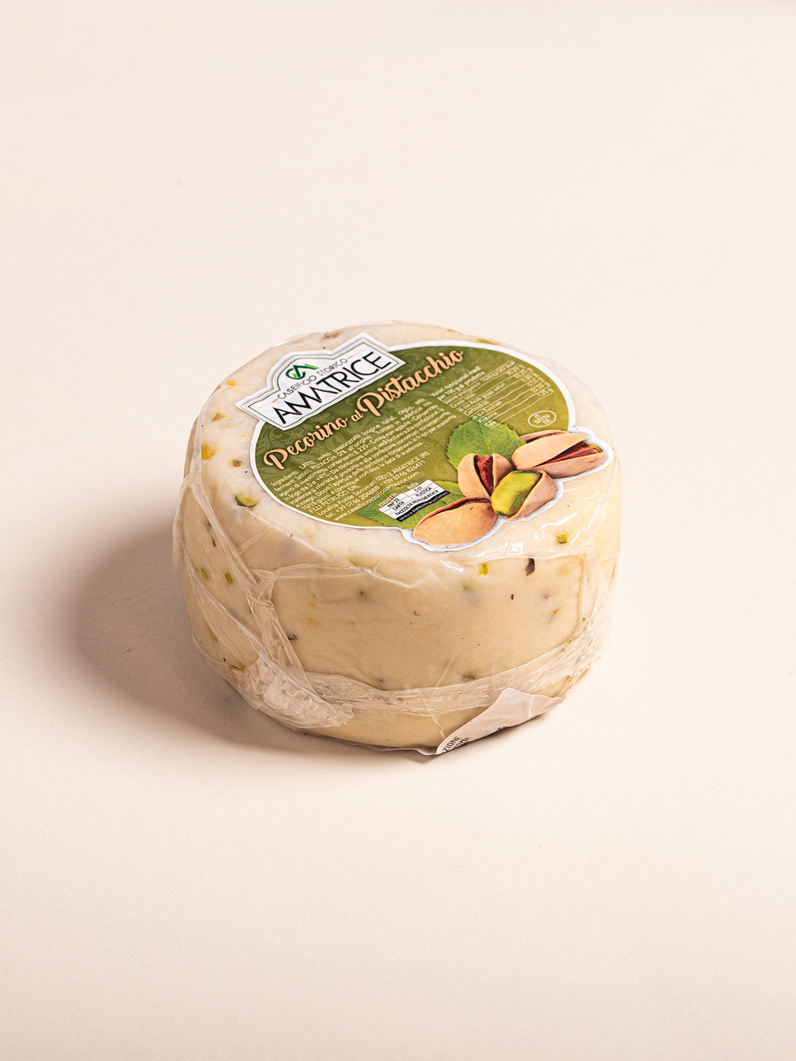 Pecorino al Pistacchio 450 g – Il Caseificio di Amatrice